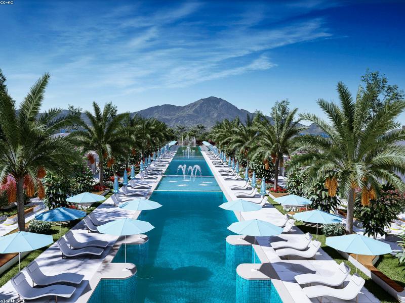 Photorealistic image of a modern living room with a large flat-screen TV showing a Bundesliga live stream, with a football match in progress and a remote control on the table, tech style lighting